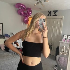 missguided square neck tank